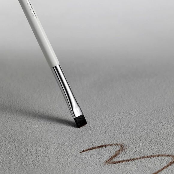 188 White flat Eyebrow Concealer Eyeliner Definer Makeup Brush - Picture 2 of 5